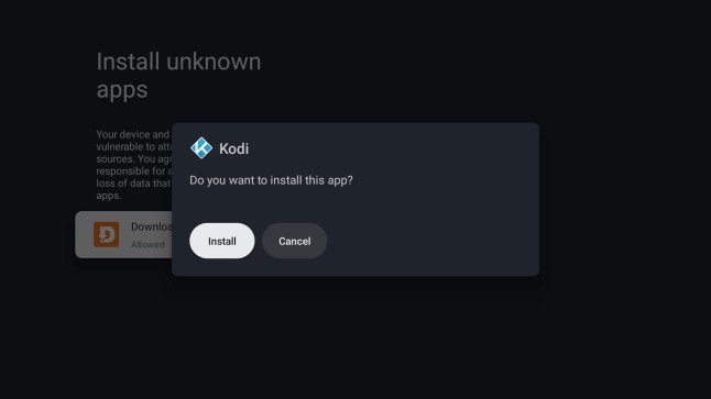 Install confirmation dialog after Downloader finishes downloading the APK